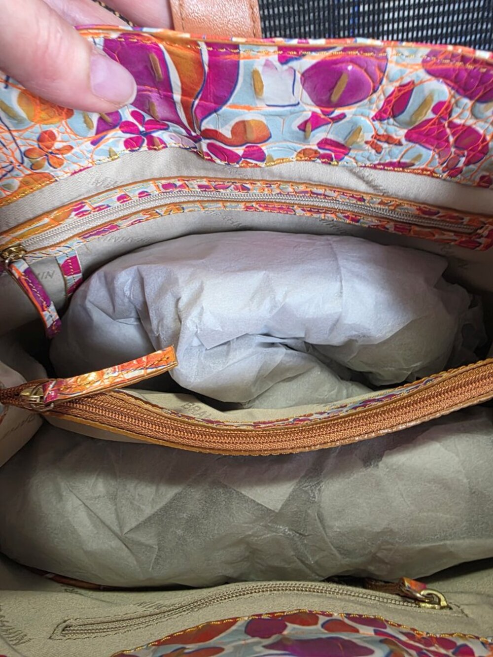Brahmin Fiora - Neon Floral - Picture 5 of 8